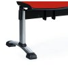 Wartezimmerbank - gepolstert Smart Biedrax LC9221c - Gestell verchromt