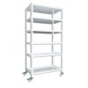 Etagenwagen Biedrax, Schraubsysteme 60 x 100 x 190 cm, 6 Fachböden