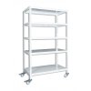 Etagenwagen Biedrax, Schraubsysteme 75 x 150 x 190 cm, 5 Fachböden