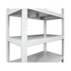 Kellerregale Biedrax 40 x 90 x 180 cm weiss, 5 Fachböden