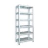 Werkstattregale Biedrax 40 x 60 x 210 cm verzinkt - 6 Fachböden