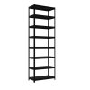 Werkstattregale Biedrax 40 x 100 x 240 cm, 8 Fachböden x 100 kg, schwarz