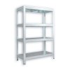 Abstellraum Regale Biedrax 40 x 90 x 120 cm verzinkt - 4 Fachböden