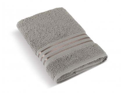 Froté ručník Linie 50x100cm 500g tmavě šedá
