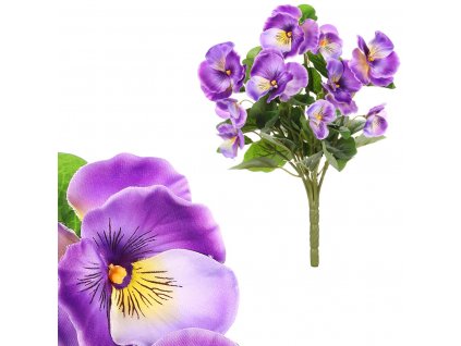 17094 kvetina umela maceska barva fialova kt7142