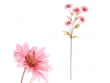 3177 chryzantema barva ruzova kvetina umela kn6142 pink