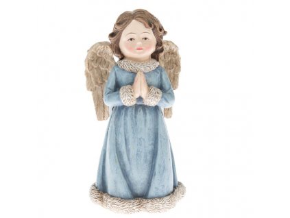 Polyresinový anděl modlící se AND22123
