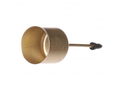 Kovový bodec - zápich, cena za sadu 4ks, zlatá matná barva CP151255-ZLATA-MAT