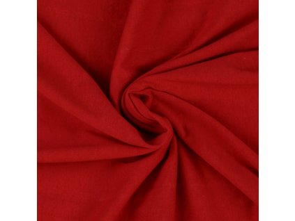 Jersey prostěradlo dvojlůžko 220x200cm červené