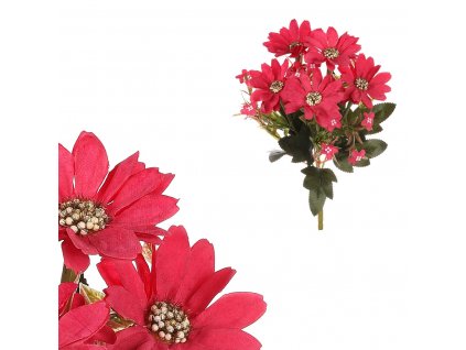 7338 kapske kopretiny puget barva tmave ruzova kvetina umela kn5104 pink dk