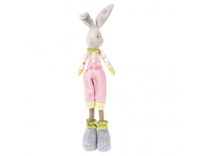 Textilní stojící králík - kluk FIL4128-K