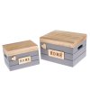 Dřevěná krabička s víkem LIQ5141