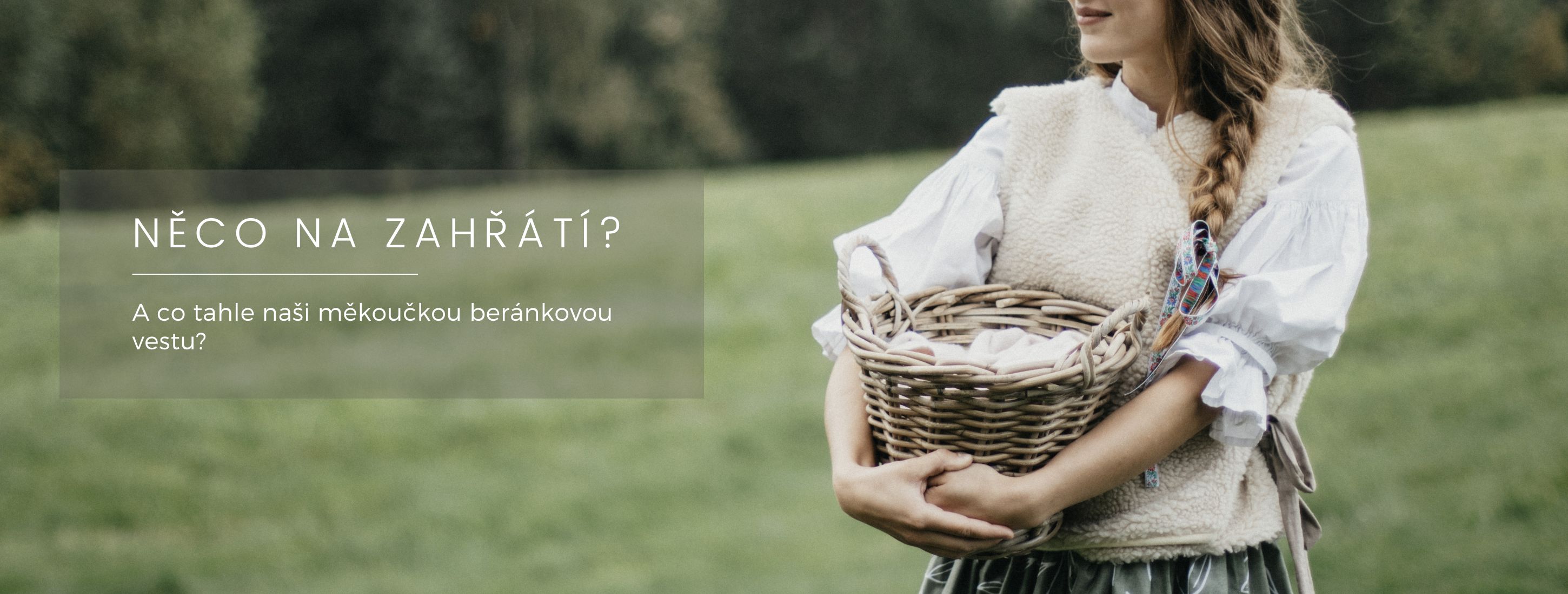 Zimní vesty s beránkem