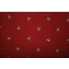 Červený satén