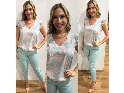Blue Nature FIONA top