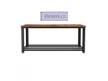 Konferenční stolek 106,2x60,2x45 cm hnědý