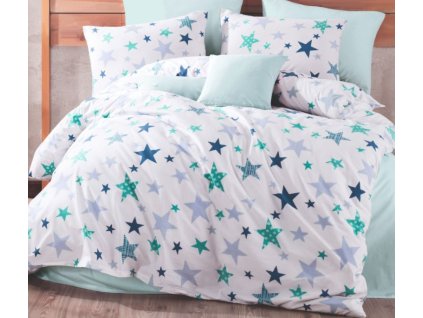 Bavlněné povlečení Galaxy hvězdy, 2 rozměry