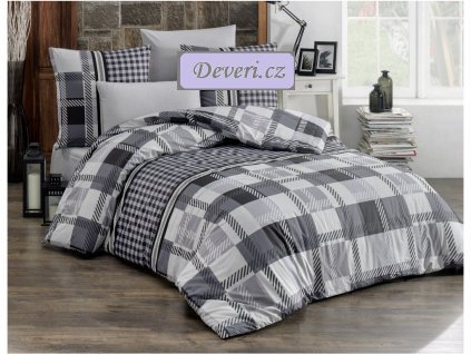 34736 bavlnene povleceni hector cerne bedtex