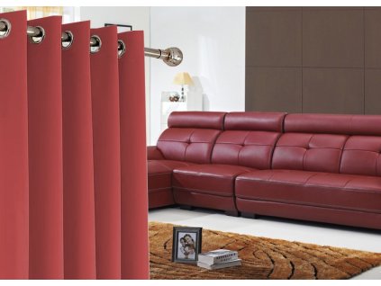 Hotový hrubý závěs Radek 150x250cm na kolečkách / kroužcích různé barvy