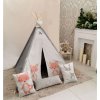 Teepee stan pro děti Liška šedý2