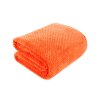 KOC Z MIKROFIBRY 150x200 MIĘKKI RICKY POMARAŃCZ