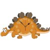 DINO drewniany zegar ścienny dla dzieci1