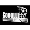 Kovový nástěnný věšák na medaile GOAL, 3 rozměry, různé barvy