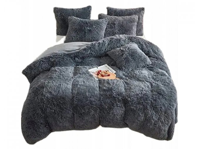 Štýlová mäkká plyšová deka na kreslo, posteľ 160x200cm rôzne farby