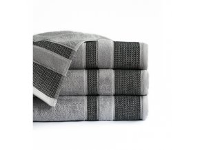 Bavlnený uterák 50 x 90 cm Carlo svetlo sivý