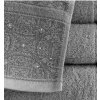 Bavlnený uterák Sofia sivý 2 romery