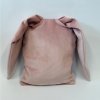 Dekorační polštářek Ouška 36x27cm růžový