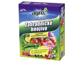 AGRO zahradnické hnojivo (2,5kg)