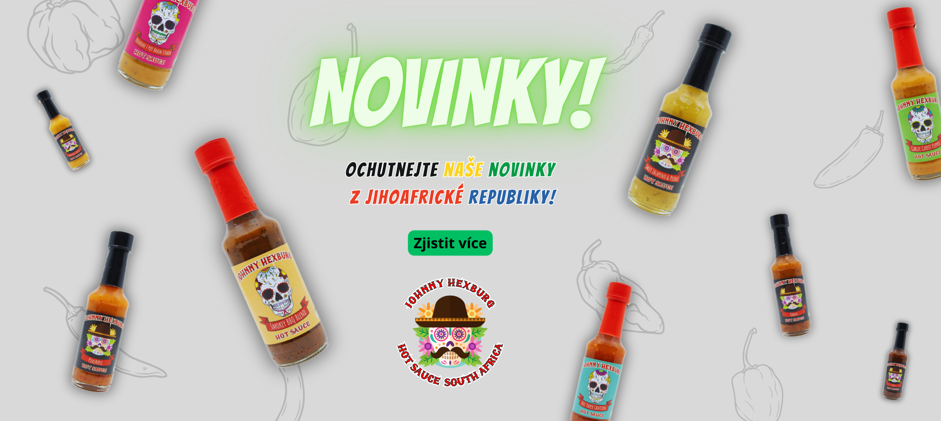 Ochutnejte naše novinky  z Jihoafrické republiky!