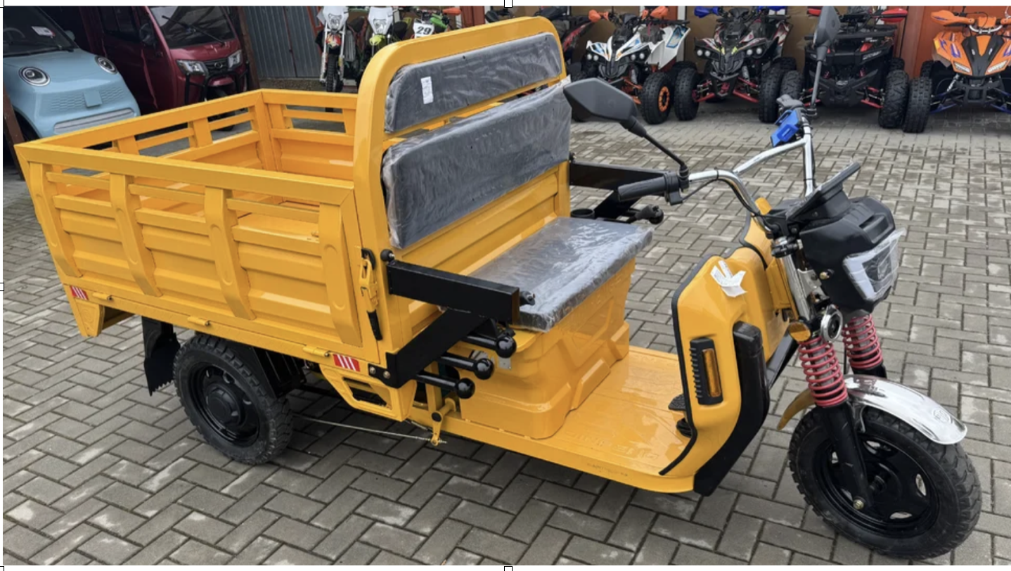 PRACOVNÍ TŘÍKOLKA RIKŠA CARGO SUNWAY E-DSL150 - 2025 (72V, 45AH AŽ 2800W)