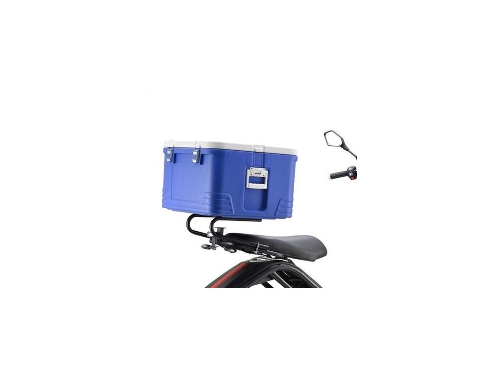 Zadní "PIZZA" termobox X-scooters XR09/XR10 - modrý