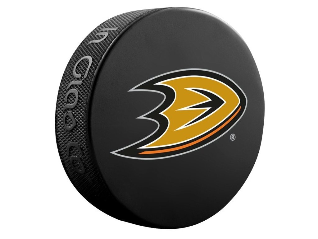 Fanouškovský puk NHL Logo Blister (1ks) (Tým Philadelphia Flyers)