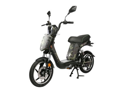 Elektroskútr RACCEWAY® E-BABETA®, maskáč zelený (Výkon (W) 250)
