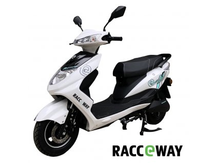 Elektroskútr RACCEWAY® CITY 21, bílý BOX + NOSIČ ZDARMA