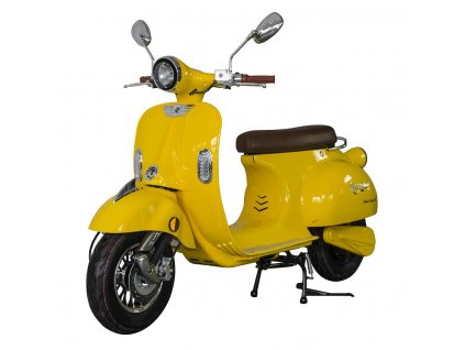Elektroskútr RACCEWAY® CENTURY E-RETRO, žlutý-lesklý (Výkon (W) 2000)
