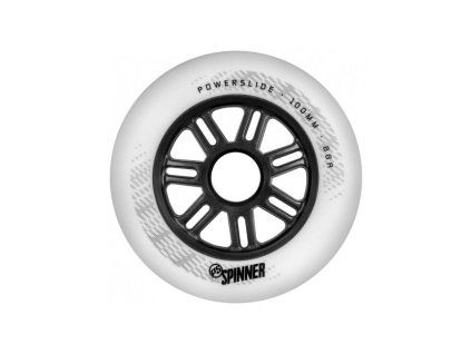 Kolečka Powerslide Spinner White (4ks) (Tvrdost 88A, Velikost koleček 68mm)