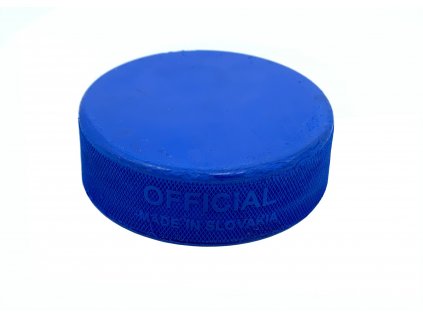 Hokejový puk modrý JR odlehčený tréninkový (Barva Modrá)