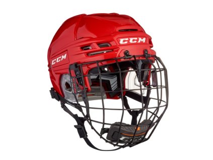 Helma CCM Tacks 910 Combo SR (Barva Červená, Velikost (55-60cm) M, Varianta Senior)