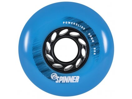 Kolečka Powerslide Spinner Blue (4ks) (Tvrdost 88A, Velikost koleček 80mm)