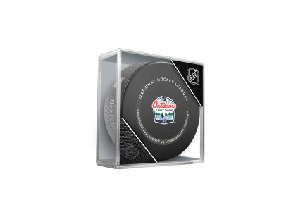 Fanouškovský puk NHL Lake Tahoe Official Game Puck (1ks)