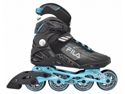 Kolečkové brusle Fila Legacy Pro 80 Lady Black/Blue (Velikost koleček 80mm, Velikost 5.0 (38))