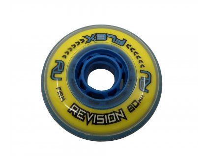 Kolečka Revision Flex Firm Indoor Blue/Yellow (1ks)