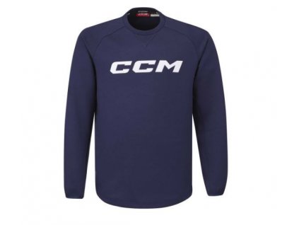 Mikina CCM Locker Room Fleece Crew JR