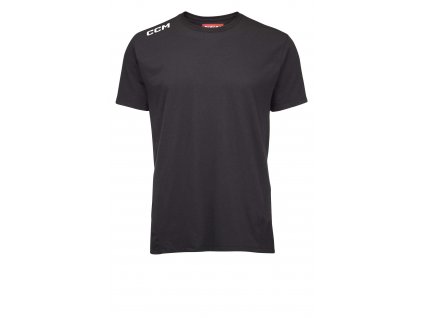 Triko CCM Team Premium Essential Tee SR (Barva Černá, Velikost XL, Varianta Senior)