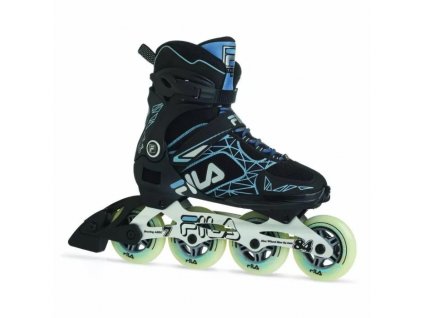 Kolečkové brusle Fila Legacy Pro 84 Lady Black/Blue (Velikost koleček 84mm, Velikost 4.0 (37))
