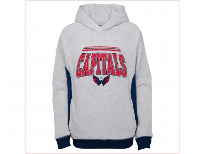 Mikina Outerstuff NHL Power Play Hoodie Pullover YTH (Velikost M, Tým Washington Capitals, Varianta Dětská)
